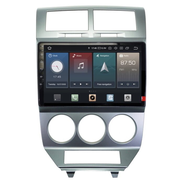 Dodge Caliber 10" Retrofit Android bilstereo multimedia bilnavigasjon - Bilde 1