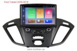 Ford Transit Custom 2016-2018 Android bilstereo multimedia, bilnavigasjon
