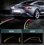 EU-nummerskilt bil ryggekamera 4 lysdioder for mørk synlighet - Bilde 6