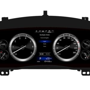 Lexus LX570 2007-2015 Digital LCD Instrument speedometer Cluster