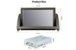 Mercedes Benz C Klass (W204) 2007-2011 Android bilstereo multimedia 8" bilnavigasjon - Bilde 5