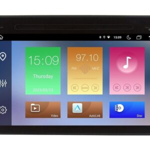 Toyota Hilux 2016-2018 Android bilstereo multimedia bilnavigasjon