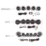 Miljøbelysning / Ambilent belysning alla Mercedes Benz modell - Bilde 4